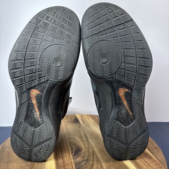 Size 13 - Nike Hyperdunk 2010 Black Dark Grey Men's - Picture 15 of 16